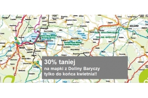 Rabaty na mapki z Doliny Baryczy.